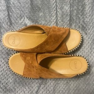 Chloe Laia Suede shoes